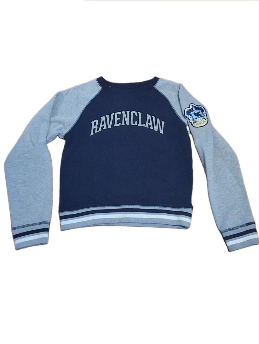 Harry Potter Ravenclaw Sweater Kids Medium Blue Wizarding World Universal Studio
